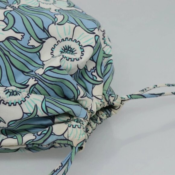 PRADA purse Pouch cotton Blue Auth BD1714 - Picture 7 of 16